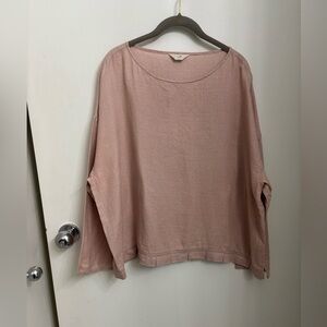 J. Jill pullover with hem detail - please read description carefully!